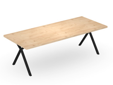 Rechthoek X poot Scissor 4x4cm